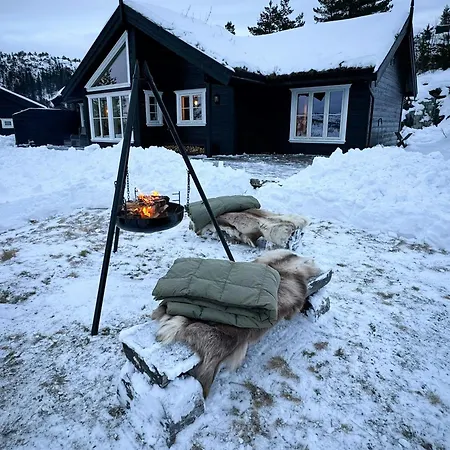 Дом отдыха Fjellhytte Med Badstue Og Utsikt I Gautefall *