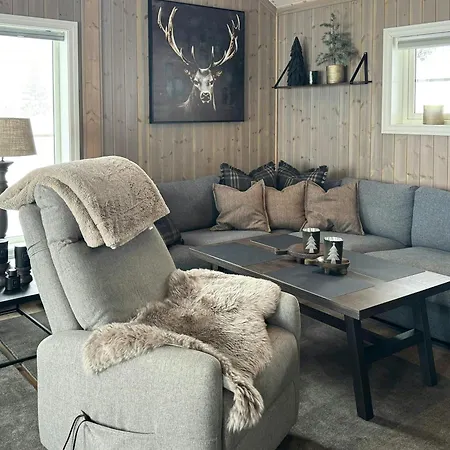 Дом отдыха Fjellhytte Med Badstue Og Utsikt I Gautefall Drangedal