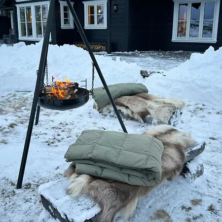 Дом отдыха Fjellhytte Med Badstue Og Utsikt I Gautefall *